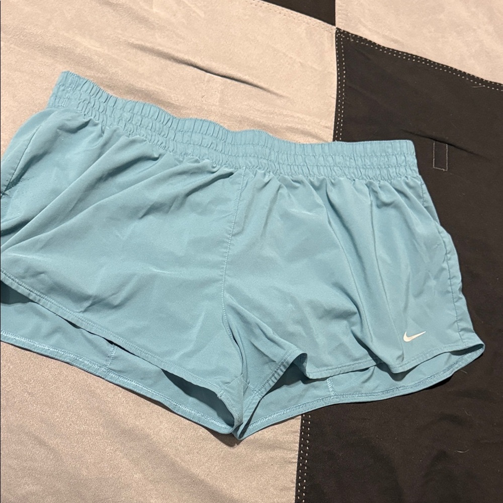 Nike Dri-FIT Tempo Running Shorts in Aqua